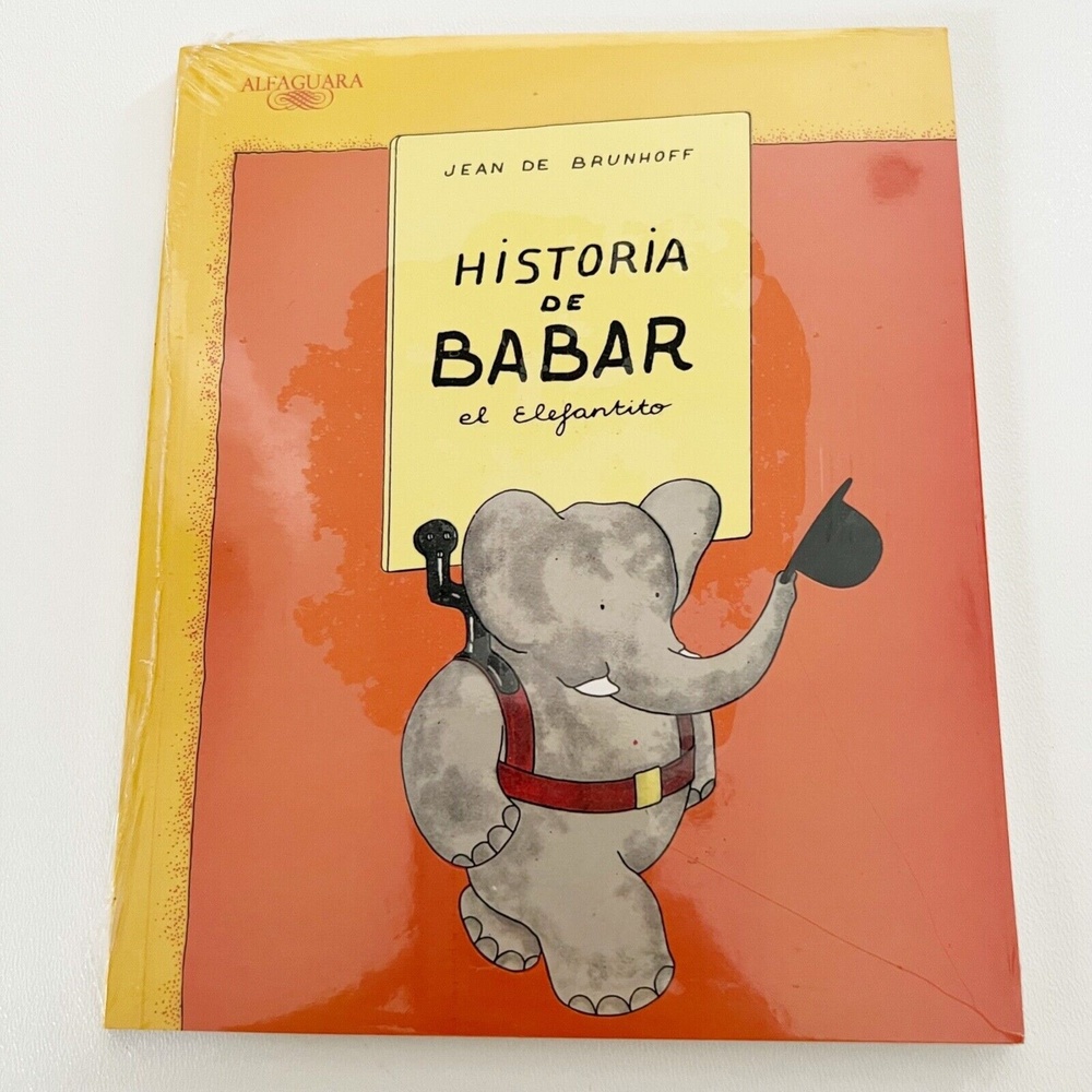 Historia De Babar El Elefantito Jean de Brunhoff Spanish Language NEW SEALED